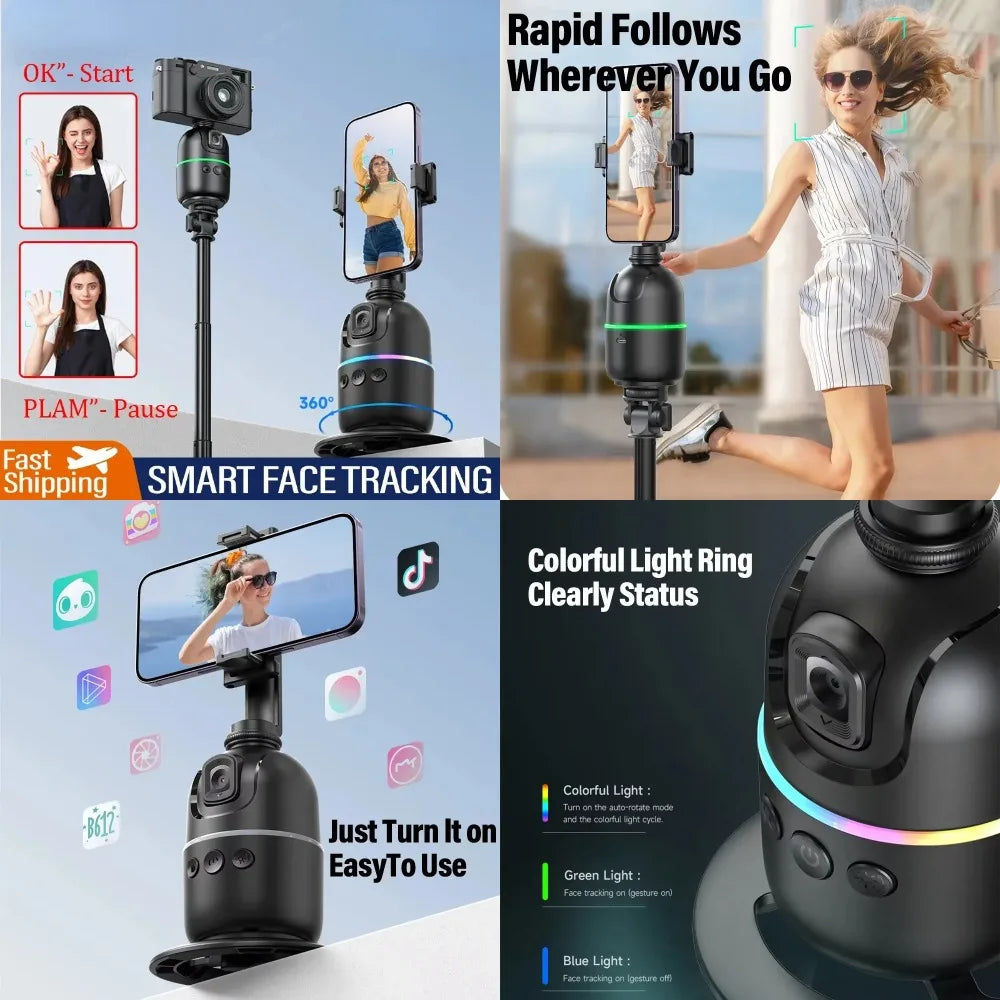 Snatch Smart Auto Face Tracking Selfie Stick with Gesture Control Smartphone