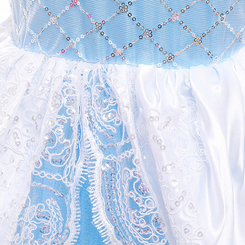 New Puff Sleeve Girls Ins Children's Clothing