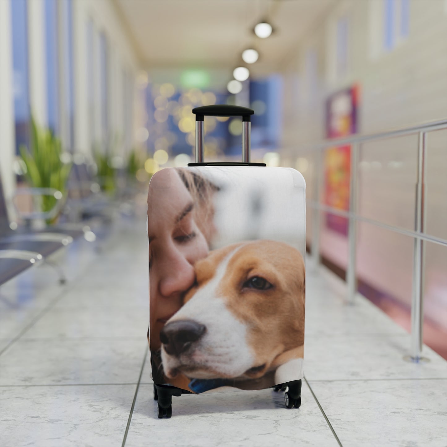 Personalized Luggage Cover (Photo Upload)
