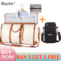 Beige Bag & Black Tote