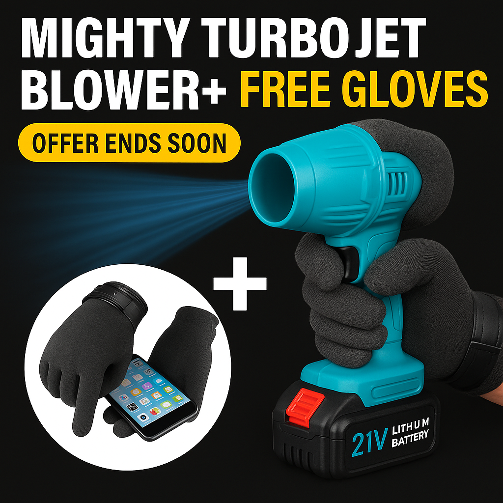 The Mighty Turbo Hand-Held Blower