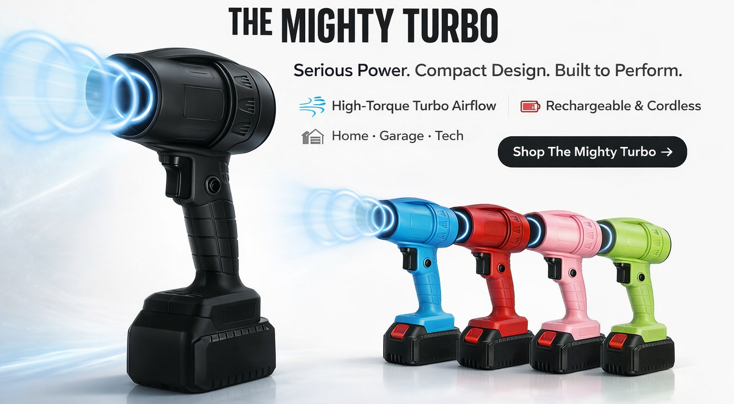 The Mighty Turbo Mini Blower