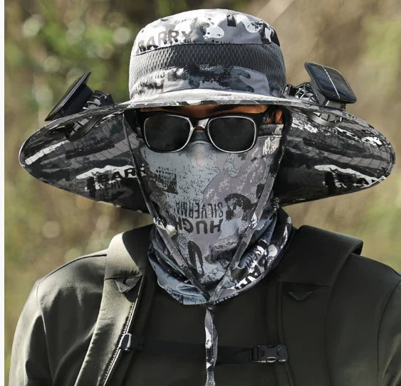 Sun-Powered Cooling Hat