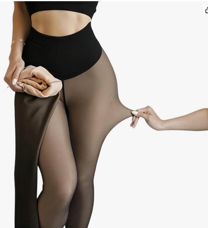 Snatched Fleece Compression Leggings