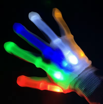 SnatchGlow! LED Party Gloves