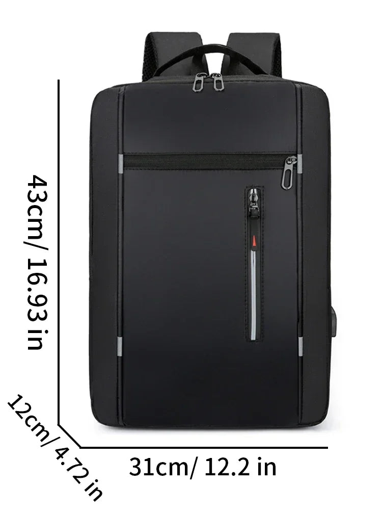Waterproof Business Backpack Men USB School Backpacks 15.6 Inch Laptop Backpack Large Capacity Bagpacks for Men Back Pack Bags