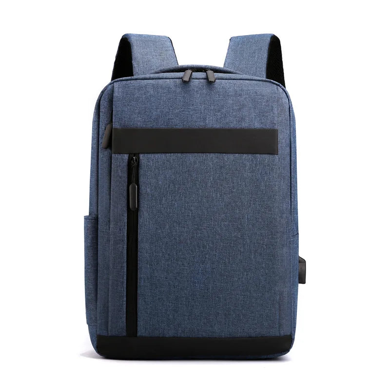 Business Laptop Backpack Large Capacity Multifunctional Usb Charging Waterproof Film Backbag Casual Shoulder Bag For Men
