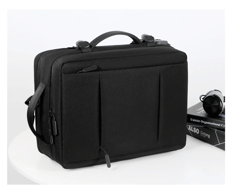 Men Large Capacity Backpack USB Charging Male Laptop Bagpack Waterproof Business Travel Back Pack Luggage Bag Mochila