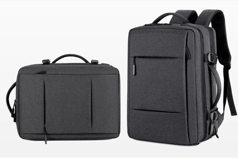 Men Large Capacity Backpack USB Charging Male Laptop Bagpack Waterproof Business Travel Back Pack Luggage Bag Mochila