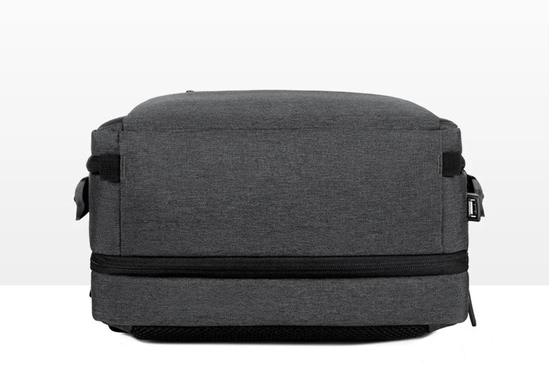 Men Large Capacity Backpack USB Charging Male Laptop Bagpack Waterproof Business Travel Back Pack Luggage Bag Mochila
