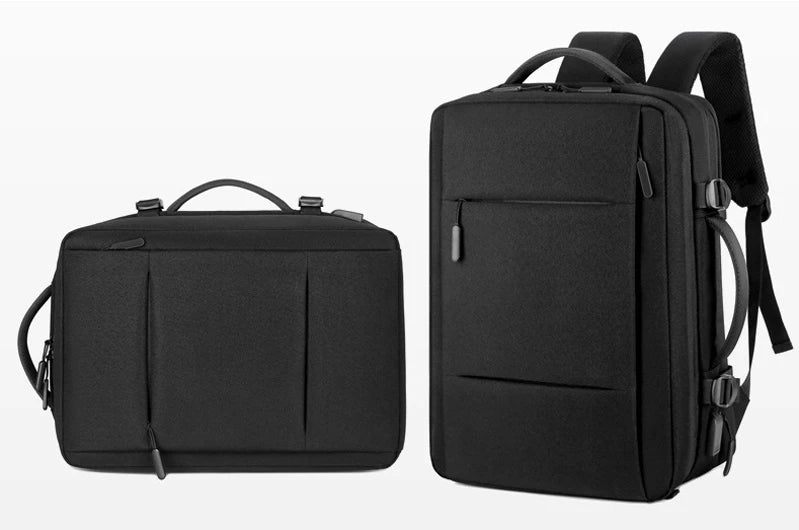 Men Large Capacity Backpack USB Charging Male Laptop Bagpack Waterproof Business Travel Back Pack Luggage Bag Mochila