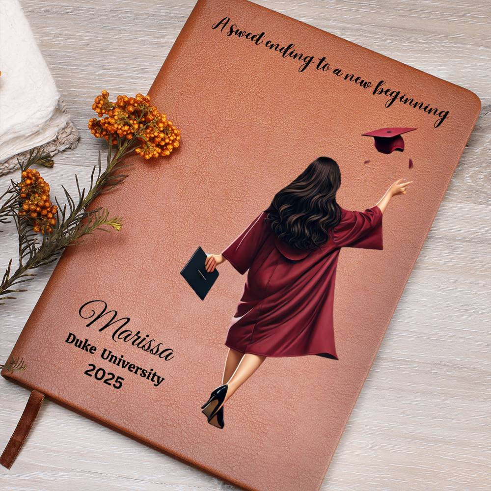 Personalized Graduation Journey Keepsake "A Sweet Ending..." w/Avatar Options