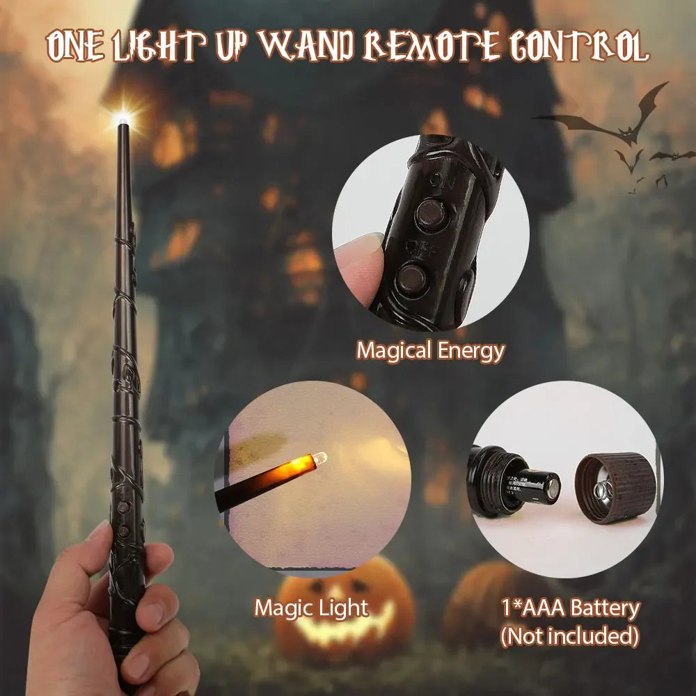 SnatchMagic! Floating LED Candles Set (with Wand)