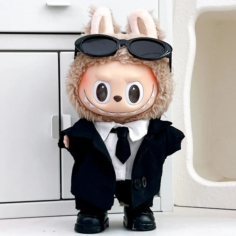 Stylish Labubu Doll Outfit Set