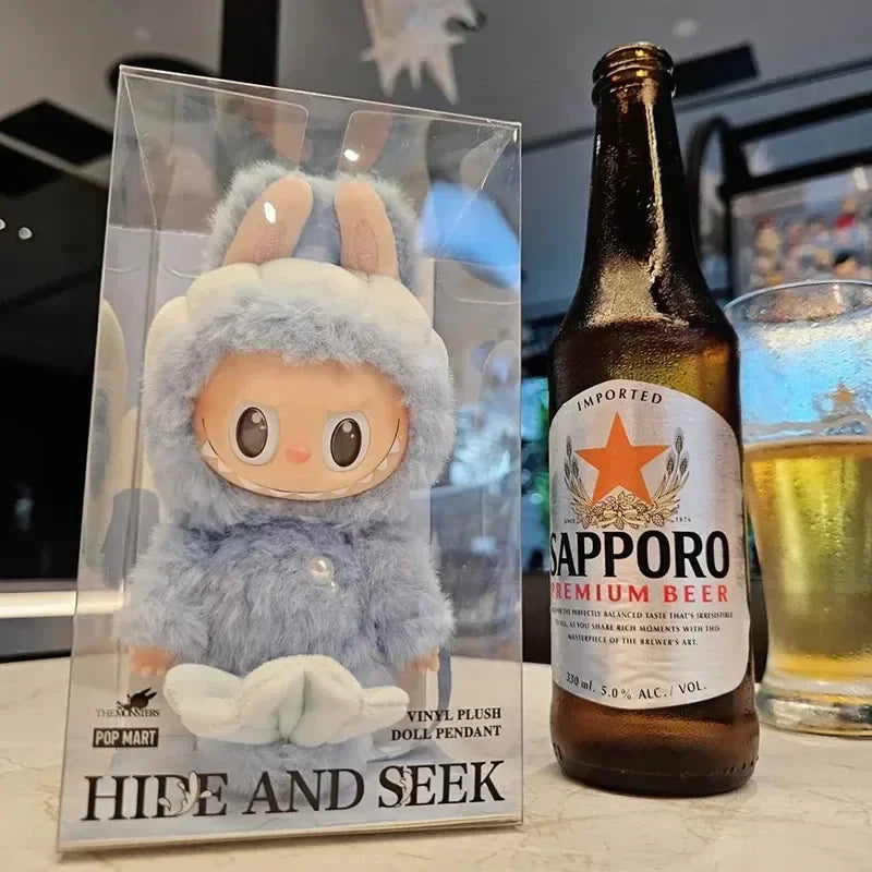 Merlion Mermaid Labubu Doll