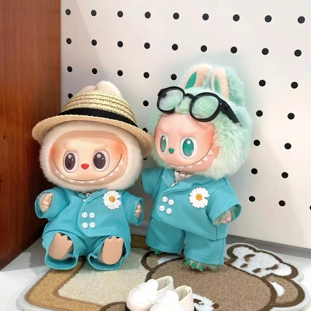 Stylish Labubu Doll Outfit Set