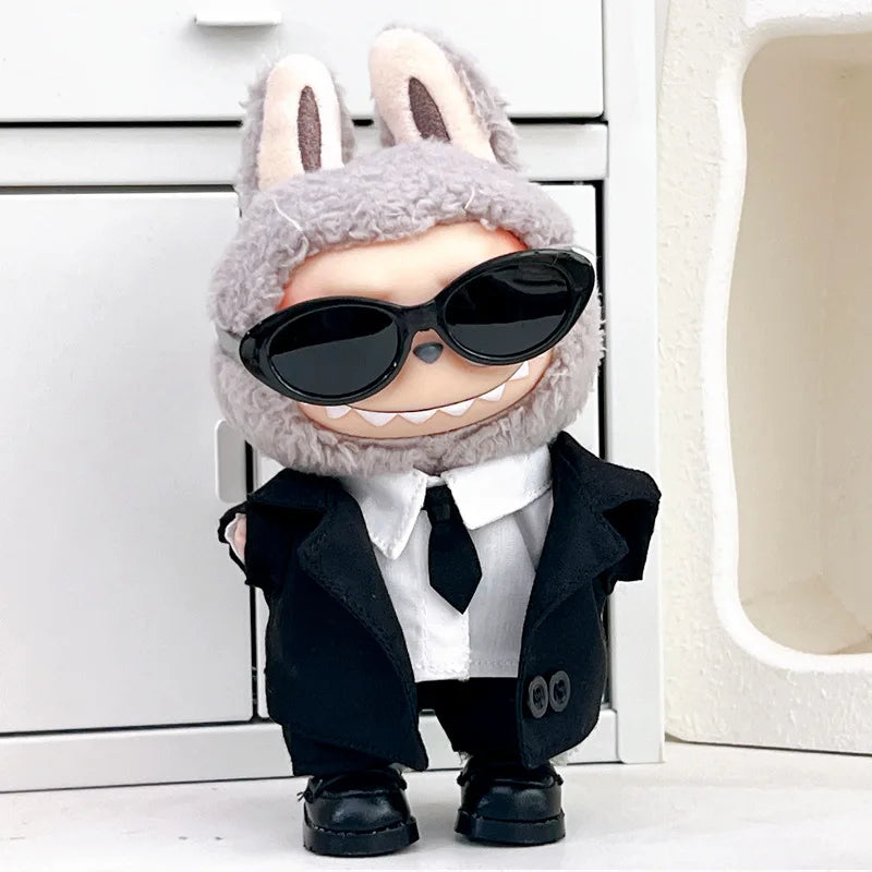 Stylish Labubu Doll Outfit Set