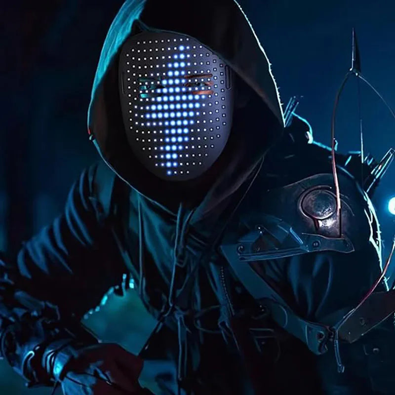 SnatchGlow! LED Party Mask