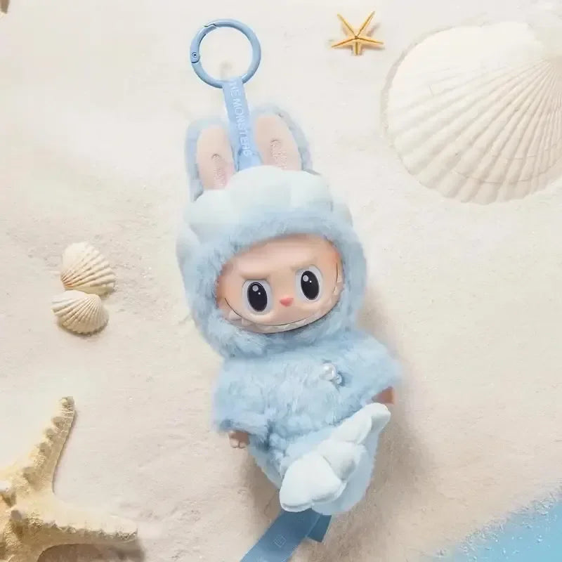 Merlion Mermaid Labubu Doll