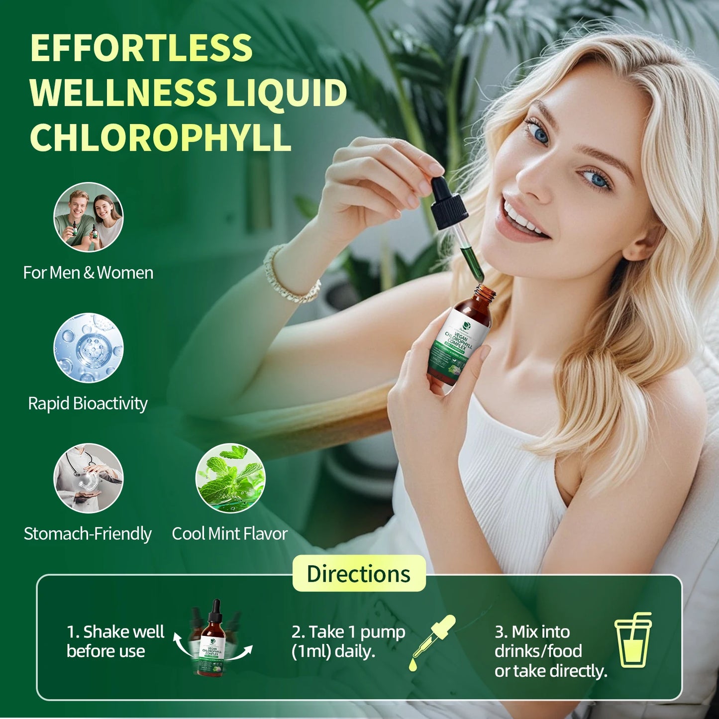 SnatchWell Chlorophyll Complex Drops (BOGO)