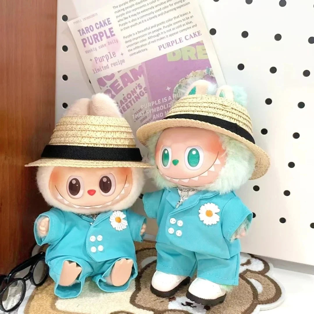 Stylish Labubu Doll Outfit Set