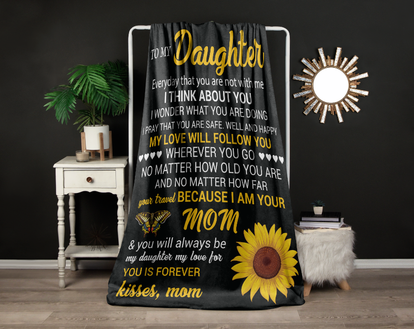 To My Daughter | Fleece Blanket