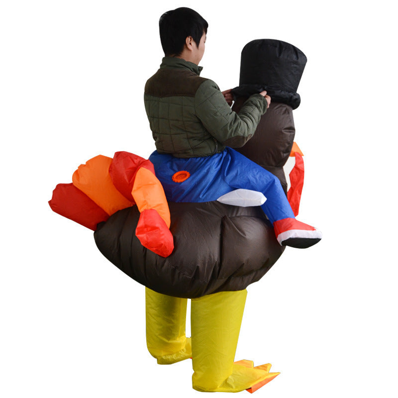 Thanksgiving turkey inflatable suit