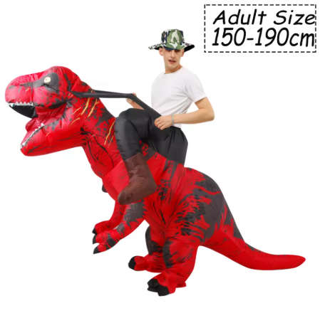 T-REX Inflatable Dinosaur Costume