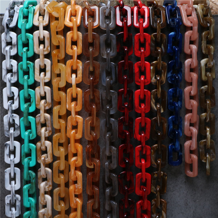 Chain chain acrylic chain
