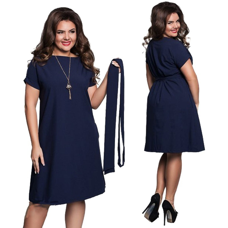 Plus size dress for women big size ladies clothing