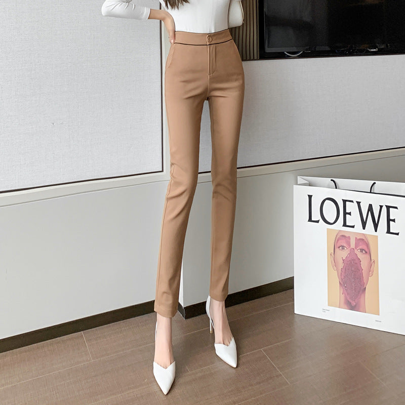 Fashion Small Feet Formal Work Pants