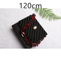 Dark red black120cm