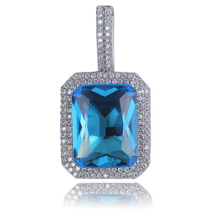 Colored gemstone pendants for men and women