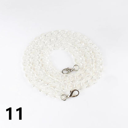 Acrylic Resin Plastic Handbag Accessories Bag Chain