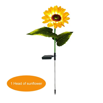 Sunflower Solar LED Garden Lights (2 Pack Special)