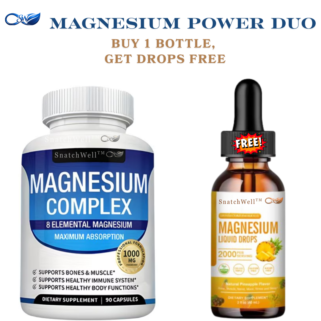 SnatchWell™ Magnesium Power Duo