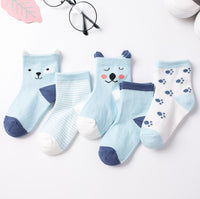 Blue 5pcs 1set