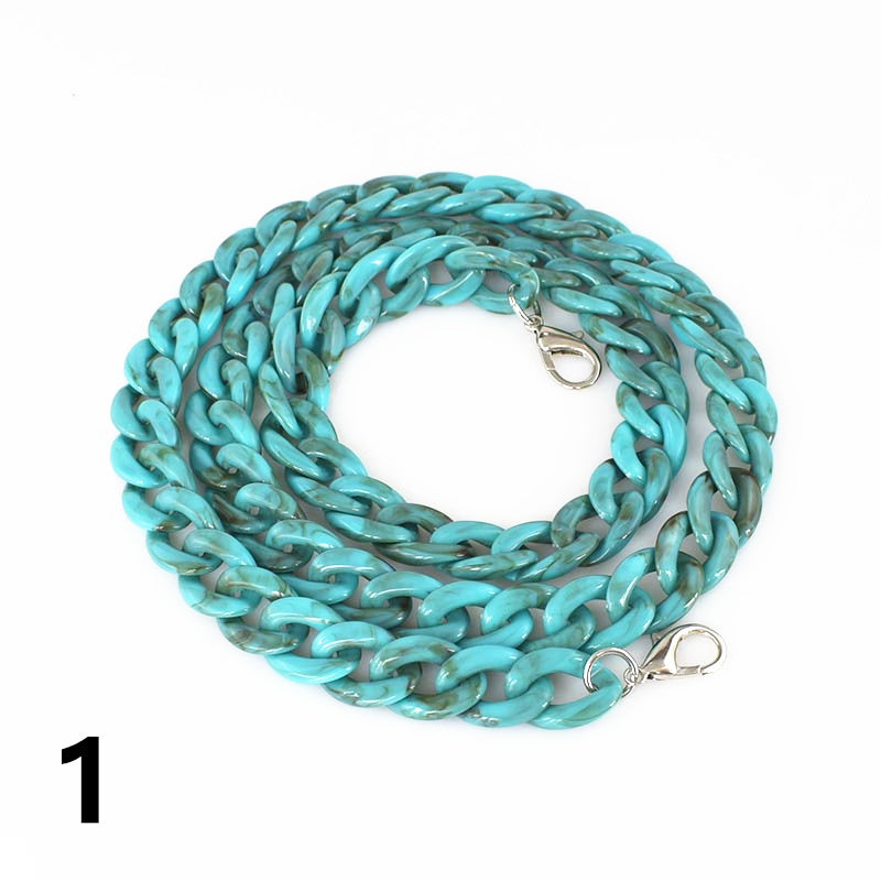 Acrylic Resin Plastic Handbag Accessories Bag Chain