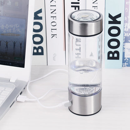 Electric Hydrogen Water Bottle makes Hydrogen Rich Water - New Technology-40% off