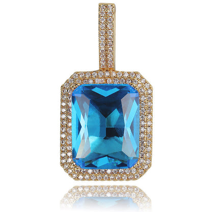 Colored gemstone pendants for men and women