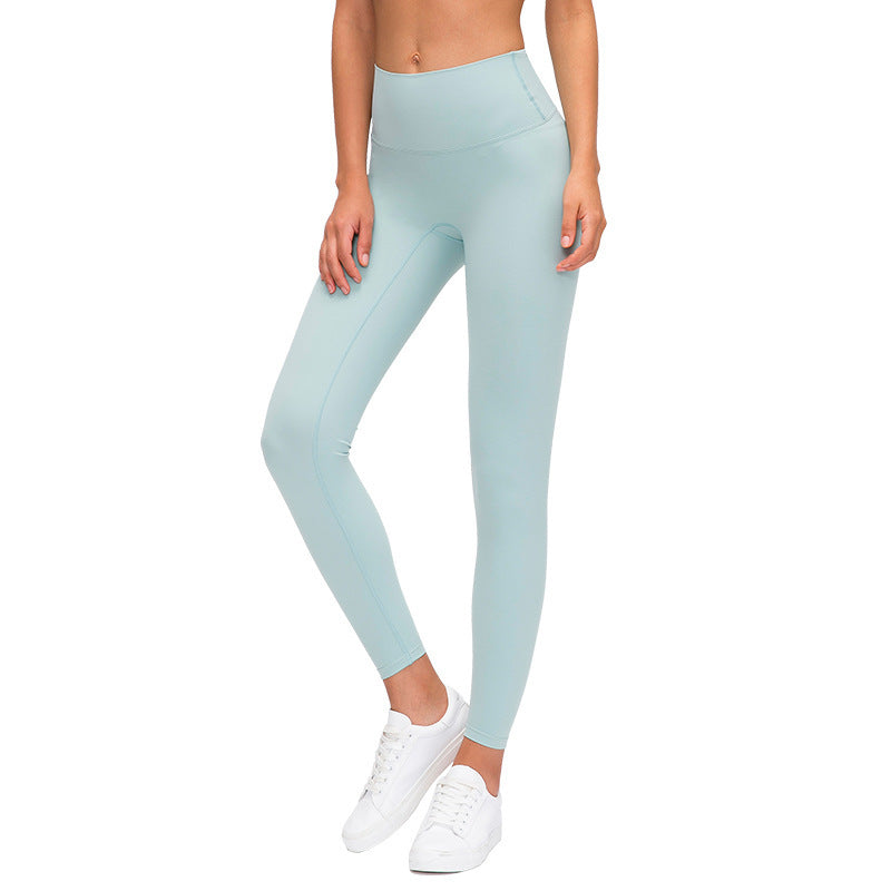 High waist and hip lifting stretch fitness Capris