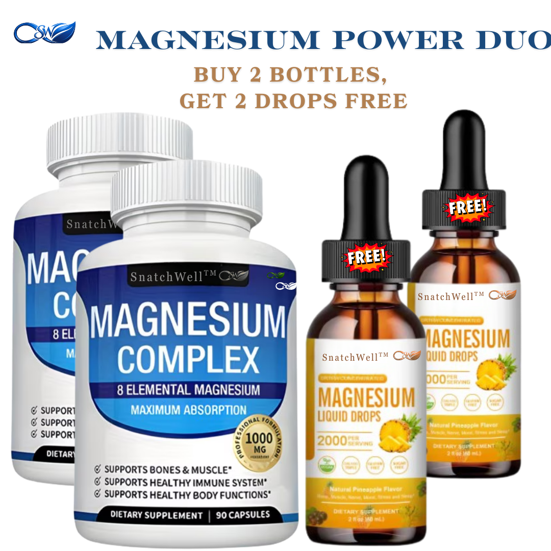 SnatchWell™ Magnesium Power Duo
