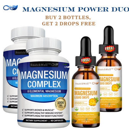 SnatchWell™ Magnesium Power Duo