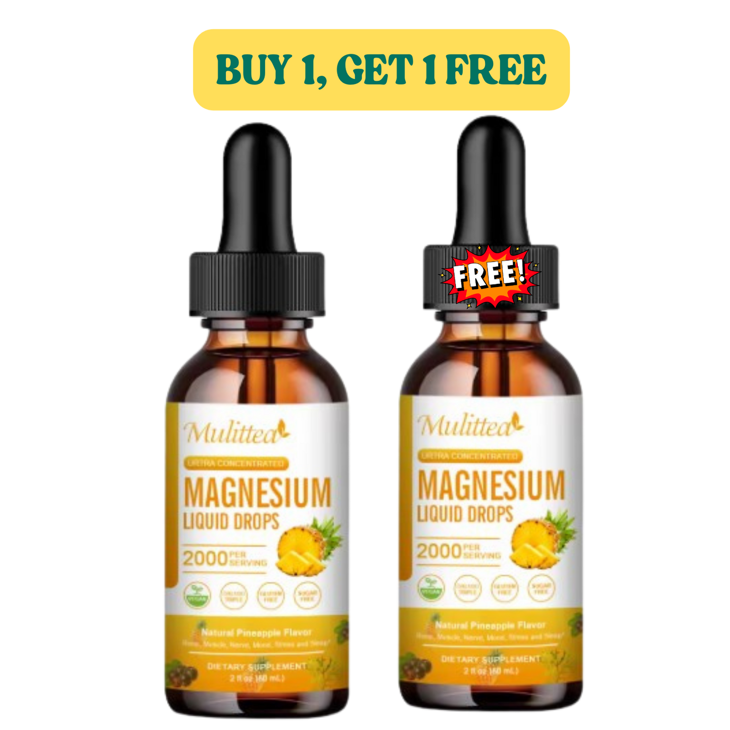 Nature's Vitality Magnesium Liquid Drops