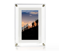 Vertical screen White