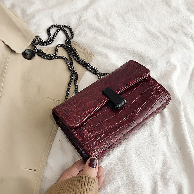 Chain cross-body bag