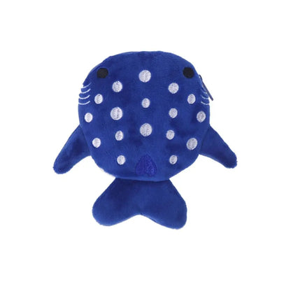 Cartoon Shark Whale Shark Coin Purse Bag Pendant Zipper Shark Plush Wallet Creative Fashion Plush Coin Bag Earphone