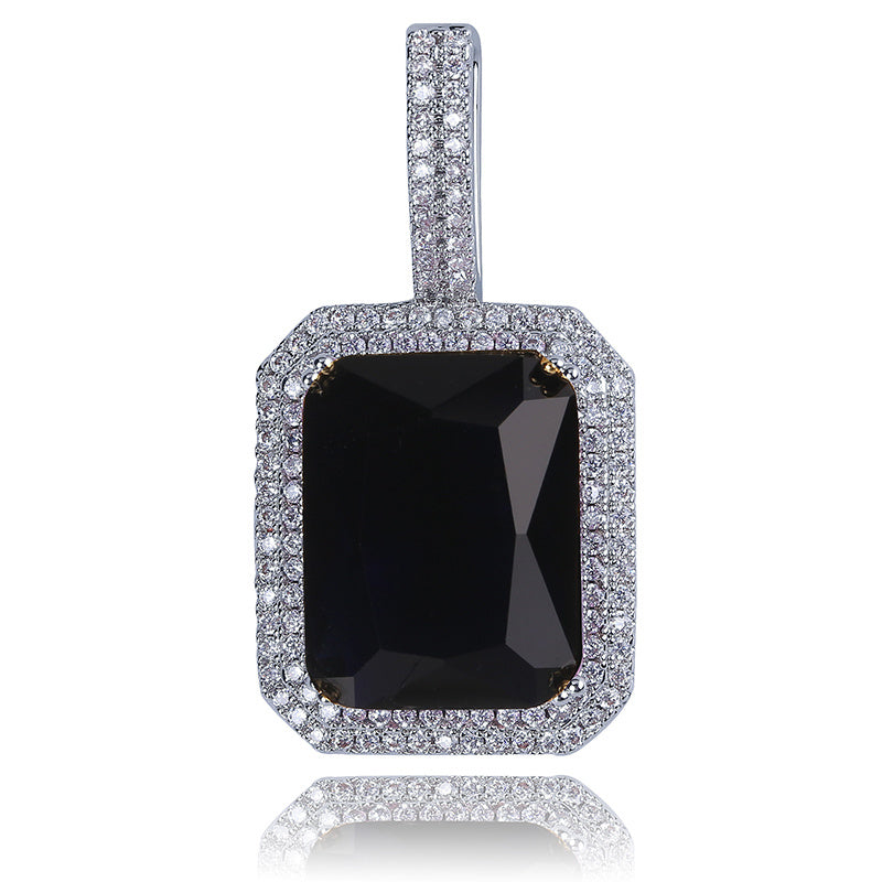 Colored gemstone pendants for men and women