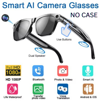 SnatchView AI Camera Glasses