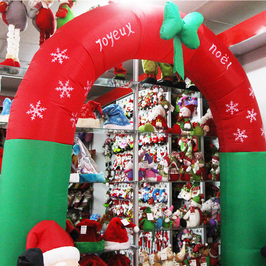 Santa Claus Inflatable Snowman Arch